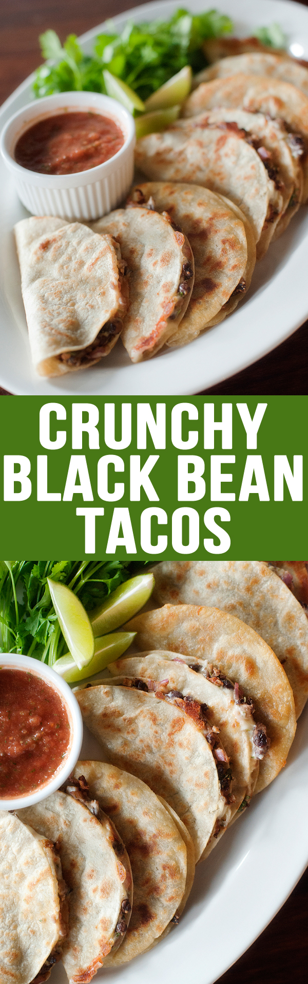 Crunchy Black Bean Tacos