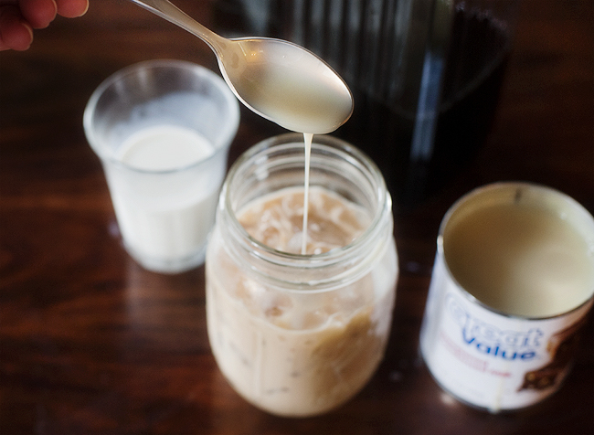 Iced Coffee Recipe with Sweetened Condensed Milk - Mindy's Cooking Obsession