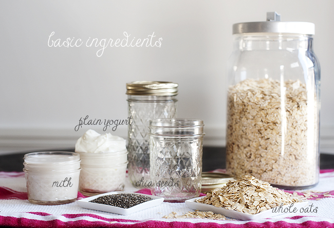 Overnight Oats Engraved Mason Jars