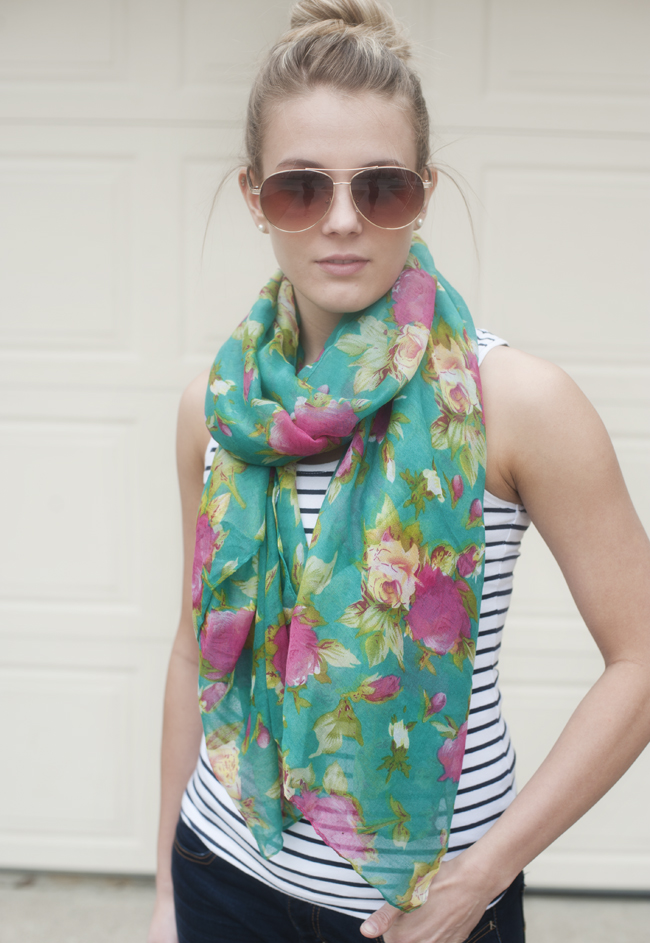 spring summer scarves