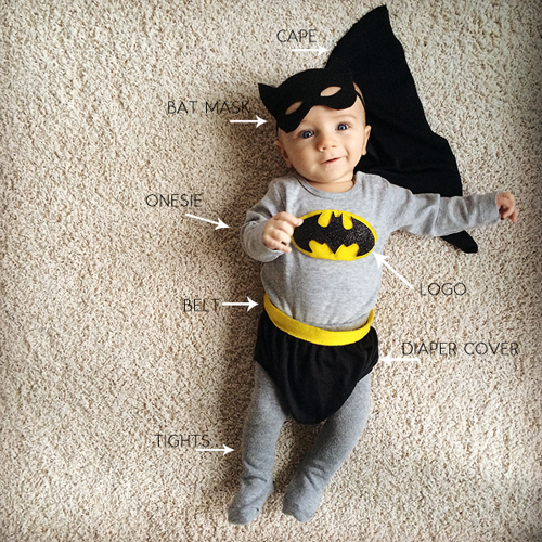 diy batman and batgirl costume pretty plain janes