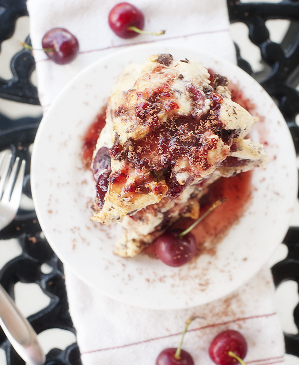 Dark Chocolate Cherry Scones