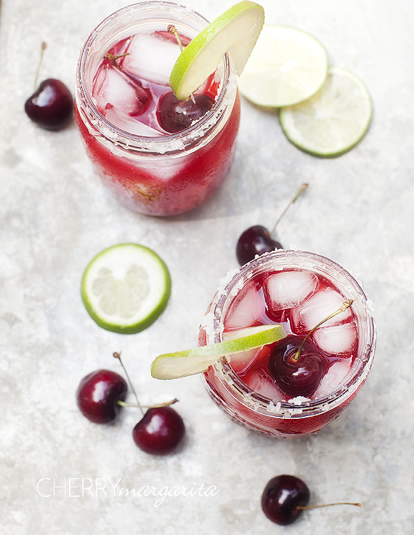 fresh cherry margarita