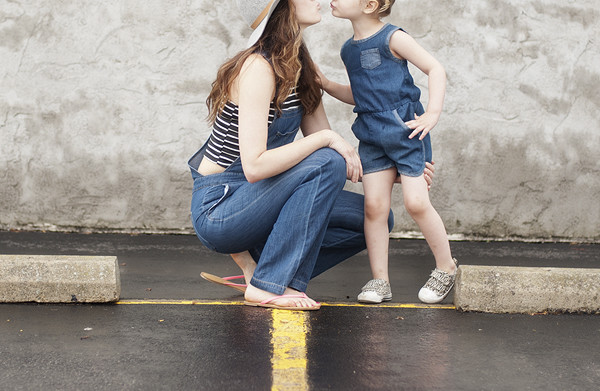 Overalls and Crop Top