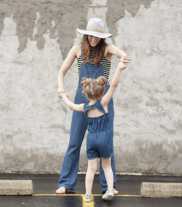 Overalls and Crop Top