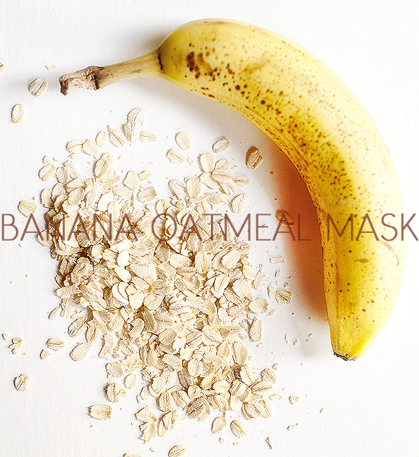 diy banana oatmeal mask pretty plain janes