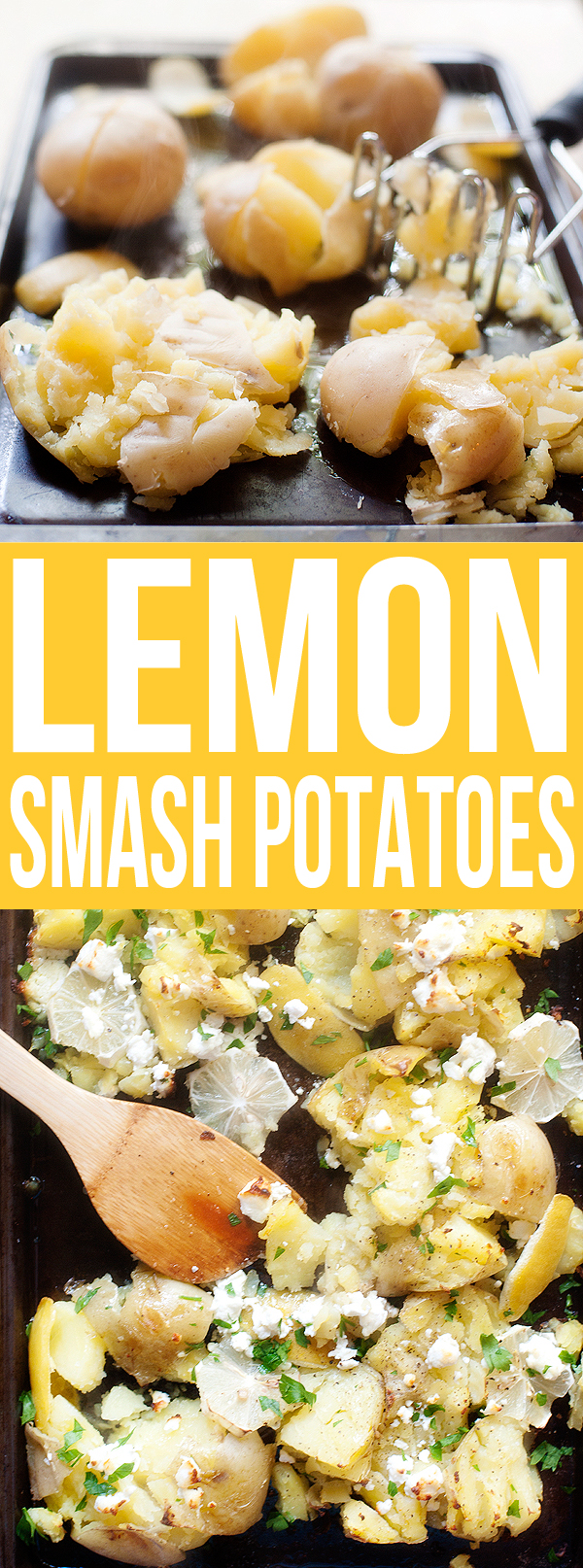 Lemon Smash Potatoes