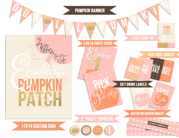 Pumpkin Party Printables