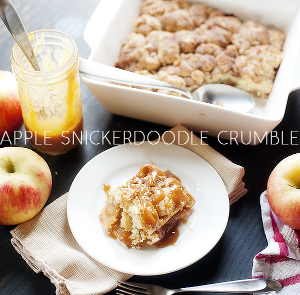 Apple Snickerdoodle Crumble