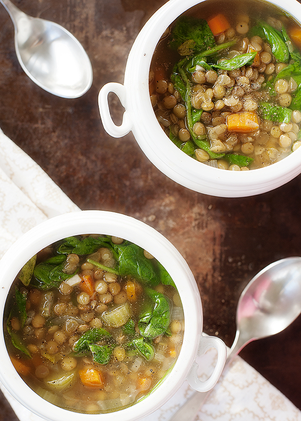 easy lentil soup | pretty plain janes