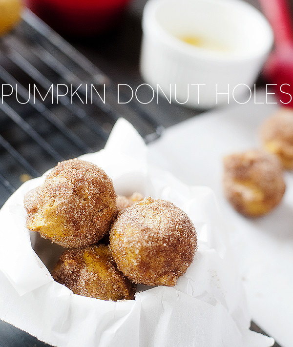 Pumpkin Donut Holes