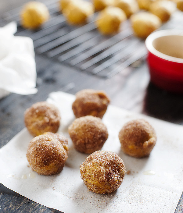 Pumpkin Donut Holes