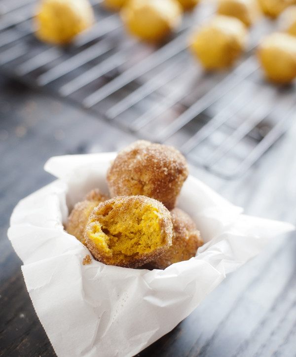 Pumpkin Donut Holes