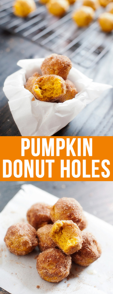 Pumpkin Donut Holes