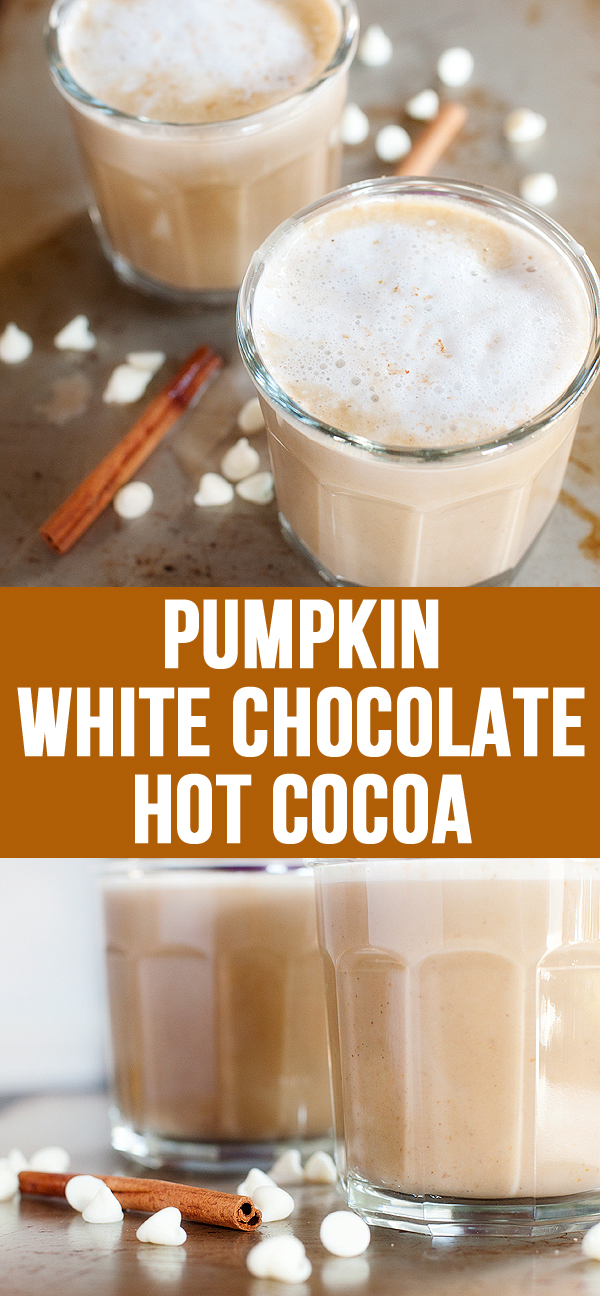 Pumpkin White Chocolate Hot Cocoa