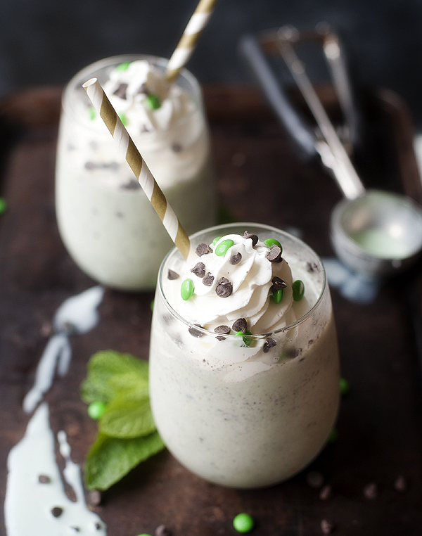 irish cream milkshake | pretty plain janes