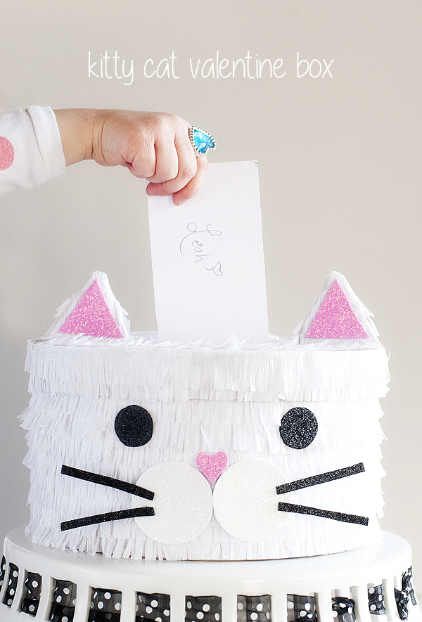 kitty cat valentine box