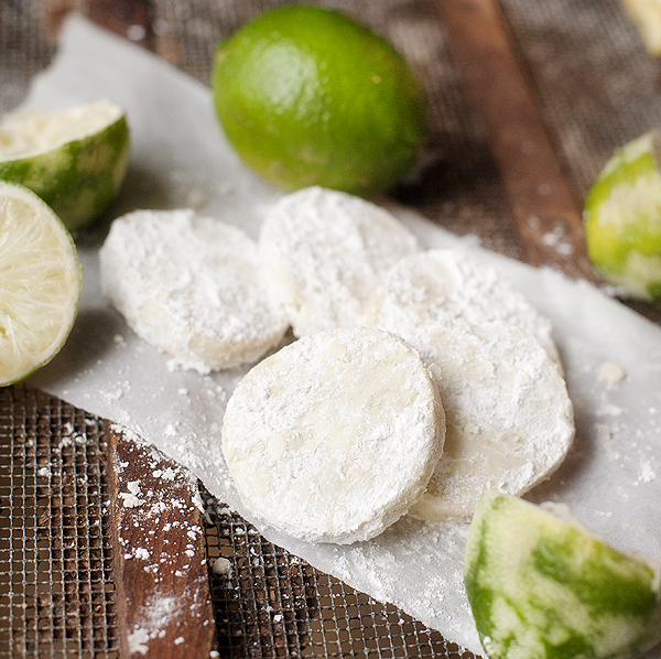 Stamped Calamansi-Lime Patis Shortbread