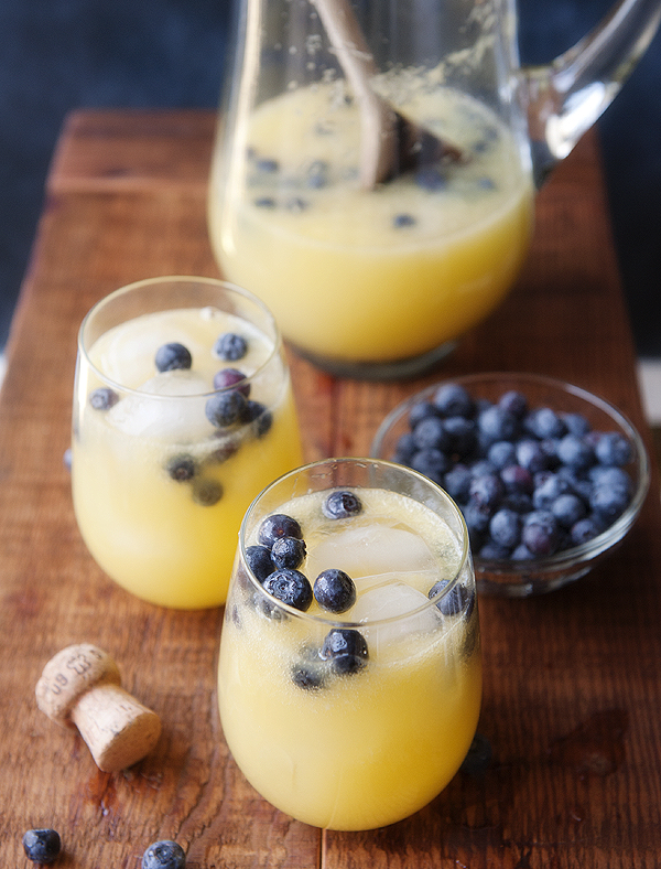 Passion Fruit Mimosa Pitcher