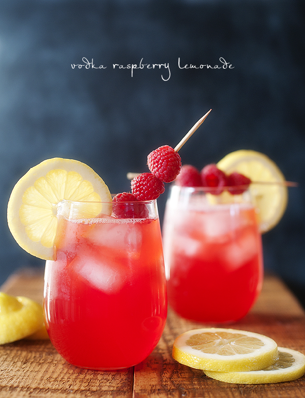 Raspberry Lemonade Vodka Punch – Raspberry
