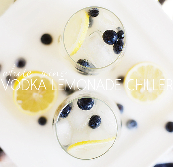 White Wine Vodka Lemonade Chiller